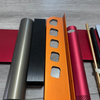 Aluminum anodizing Aluminum surface treatment silver dark red blue gold